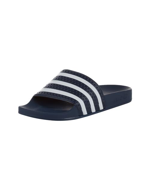 ADIDAS ORIGINALS Pantoletter 'Adilette'  navy / mørkeblå / hvid