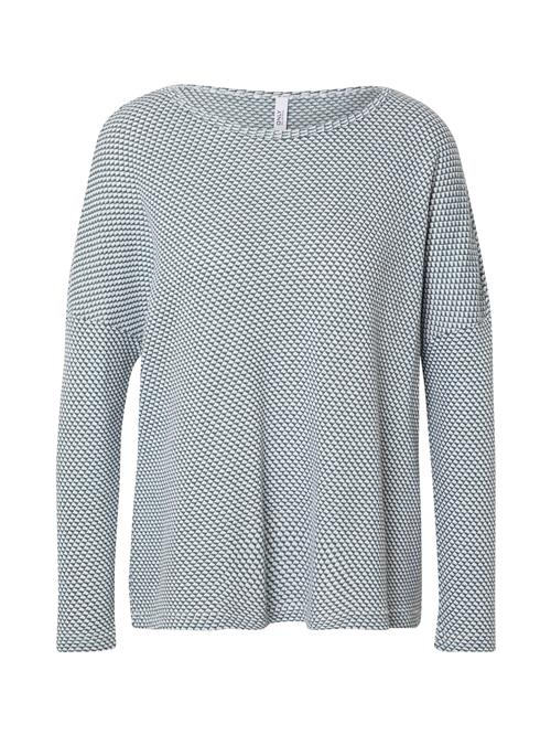 ONLY Pullover 'ELBA'  pastelgrøn / hvid