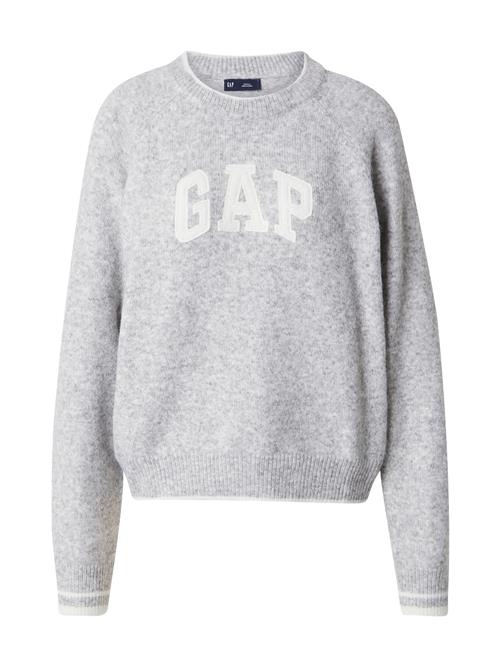 Se GAP Pullover  grå-meleret / hvid ved About You