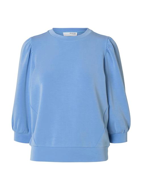 SELECTED FEMME Sweatshirt 'SLFTENNY'  lyseblå