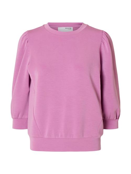 Se SELECTED FEMME Sweatshirt 'SLFTenny'  eosin ved About You