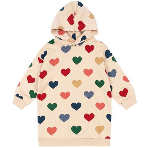 Konges Sløjd Lou Hoodie-kjole Bon Coeur Coloré |  | 2 years