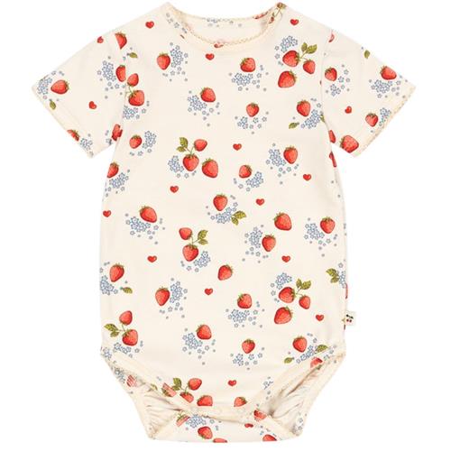 Konges Sløjd GOTS Basic Kortærmet Body Marmalade |  | 12 months