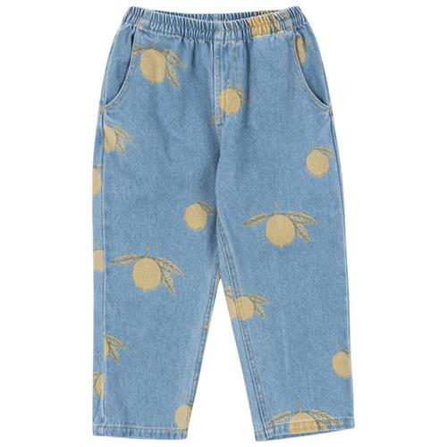 Konges Sløjd GOTS Magot Denim-bukser Lemon Denim | Blå | 12 months