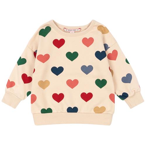 Konges Sløjd Lou Sweatshirt Bon Coeur Coloré |  | 7-8 years