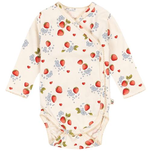 Se Konges Sløjd GOTS Basic Newborn Langærmet Body Marmalade |  | 6 months ved Babyshop