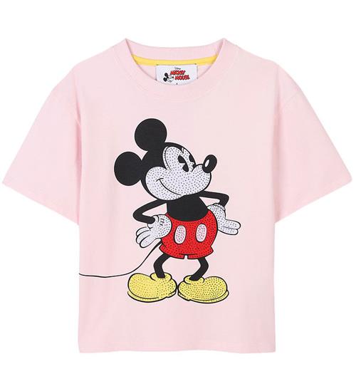 Little Marc Jacobs The Marc Jacobs T-shirt - Pink m. Mickey Mouse