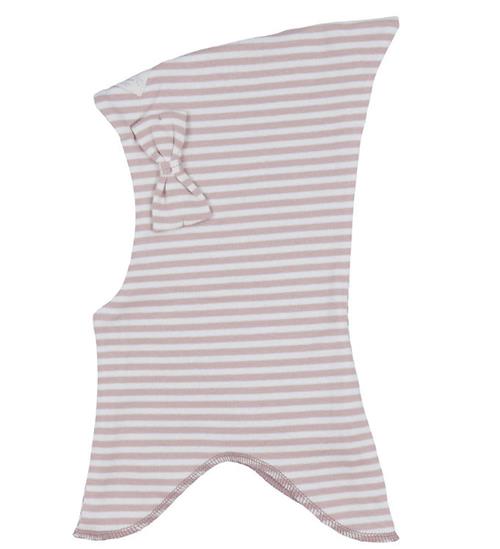 Racing Kids Elefanthue - 2-lags - Dusty Rose/Ivory m. Sløjfe