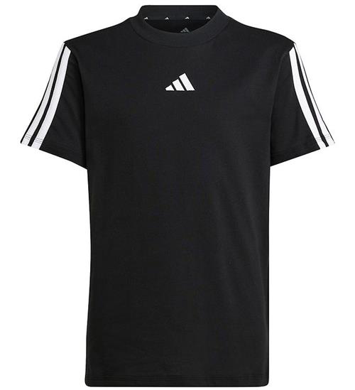 adidas Performance T-Shirt - 160 - Sort/Hvid