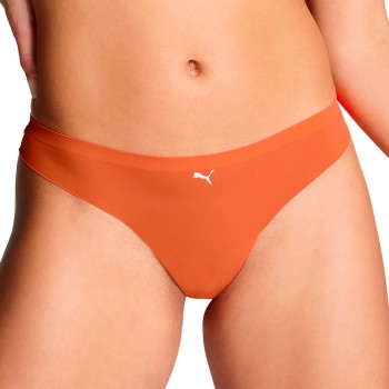 Puma Trusser 2P Seamless String Orange Small Dame