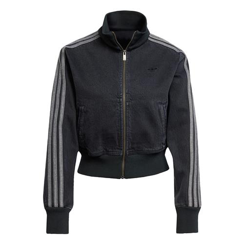 ADIDAS ORIGINALS Sweatjakke 'Adicolor'  grå / black denim