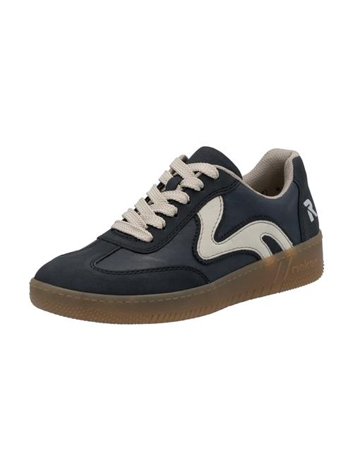 Rieker Sneaker low 'M5512'  navy / hvid