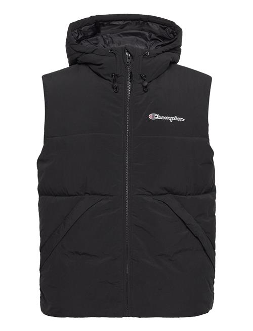 Champion Rochester Hooded Full Zip Vest Champion Rochester Black