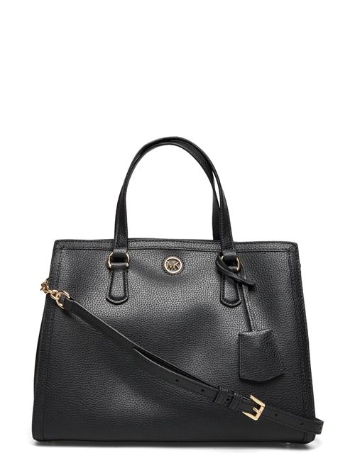 Michael Kors Md Satchel Michael Kors Black