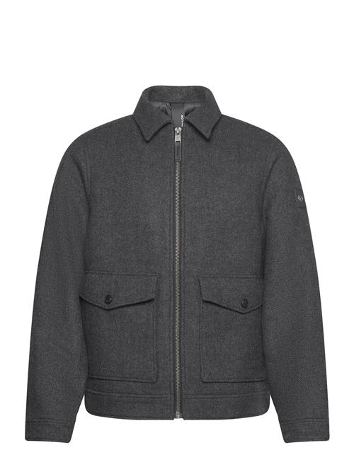 Casual Wool Jacket Tom Tailor Grey