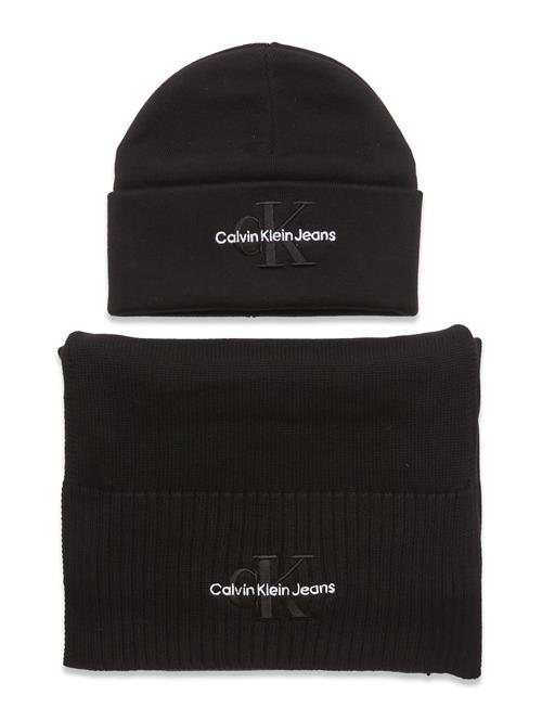 Calvin Klein Gifting Logo Beanie/Scarf Calvin Klein Black