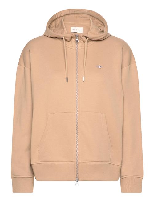 Rel Shield Zip Hoodie GANT Beige