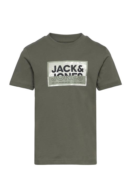 Jack & Jones Jcologan Ss24/25 Tee Ss Crew Neck Ss Jnr Jack & J S Khaki