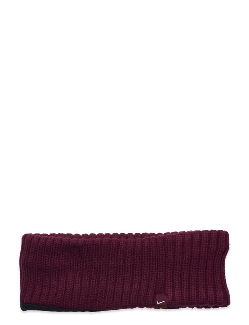 NIKE Equipment Nike Warm Knit Headband NIKE Equipment Burgundy