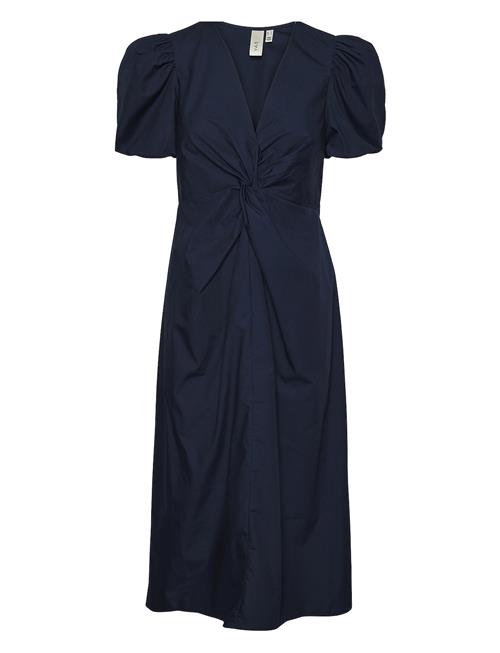 Yasstray Ss Midi Dress YAS Navy