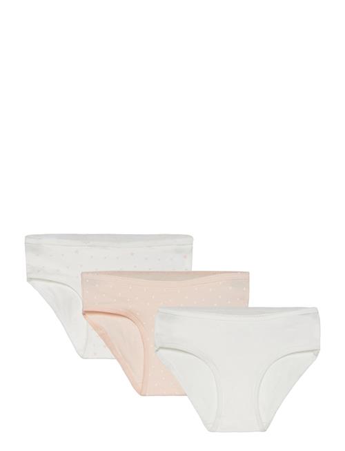 Mango 3 Pack Of Printed Cotton Panties Mango Pink