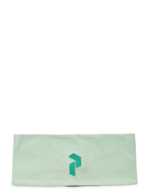 Logo Soft Headband Peak Performance Green