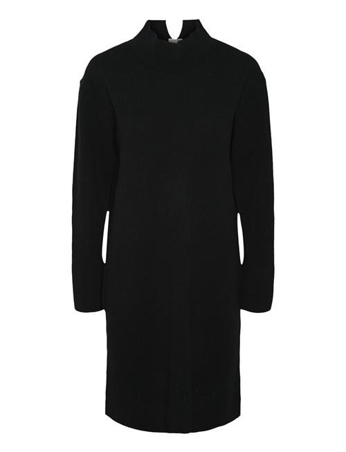 Yasemilie Ls High Neck Knit Dress S.noos YAS Black