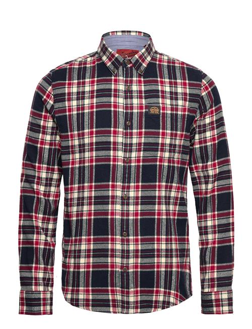 Superdry L/S Cotton Lumberjack Shirt Superdry Navy