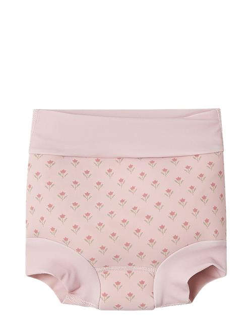 Lil'Atelier Nbffero Swim Brief W Shield Lil Lil'Atelier Pink