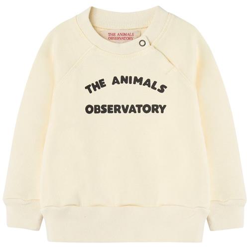 The Animals Observatory Jackal Baby Sweatshirt White Logo | Hvid | 24 months