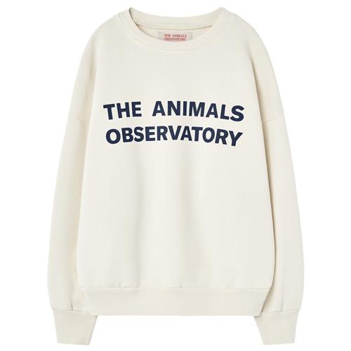 The Animals Observatory Leo Kid Sweatshirt White Mouth | Hvid | 8 years