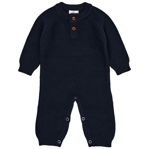 Copenhagen Colors Classic Cotton Baby Full Body  Navy 92 cm  Marineblå  92 cm  Unisex