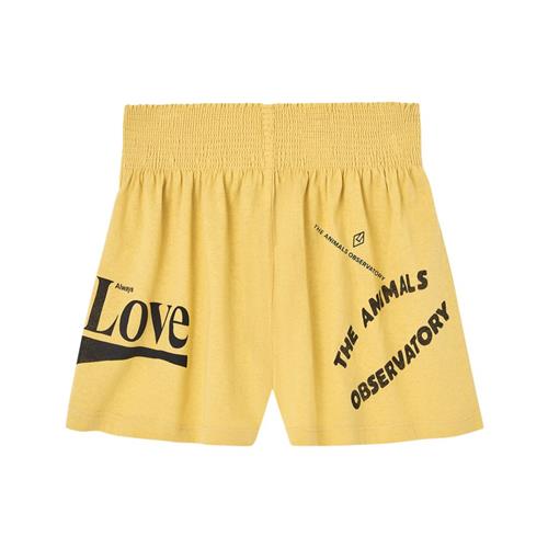 The Animals Observatory Ostrich Kid Shorts Yellow 6 Y  Gul  6 år  Unisex