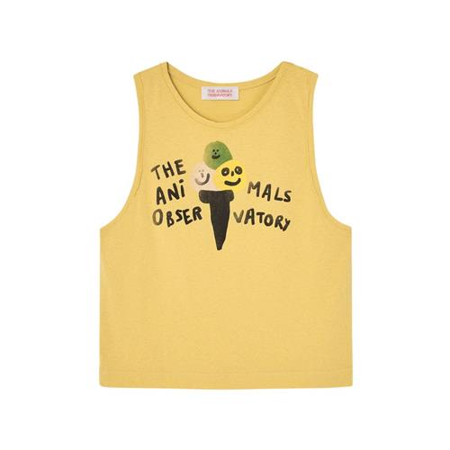 The Animals Observatory Frog Kid Tank Top Yellow | Gul | 10 years