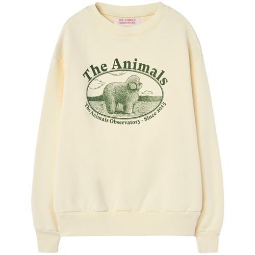 The Animals Observatory Bear Kid Sweatshirt White Logo | Hvid | 3 years