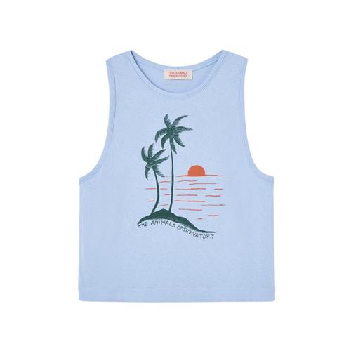 The Animals Observatory Frog Kid Tank Top Soft Blue | Blå | 2 years