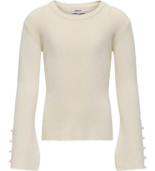 Se Kids Only Bluse - Strik - KogNatasha - Birch ved KidsWorld