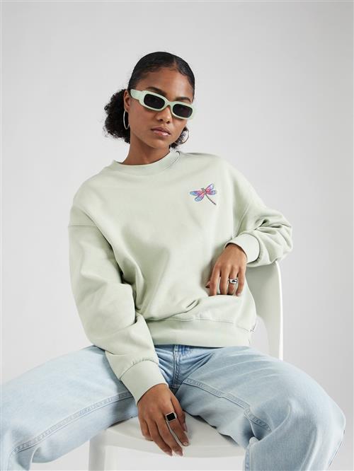 Iriedaily Sweatshirt 'Libelle'  blå / lysegrøn / mørkelilla / sort