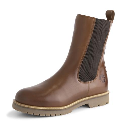 Travelin Chelsea Boots 'Lemming '  cognac