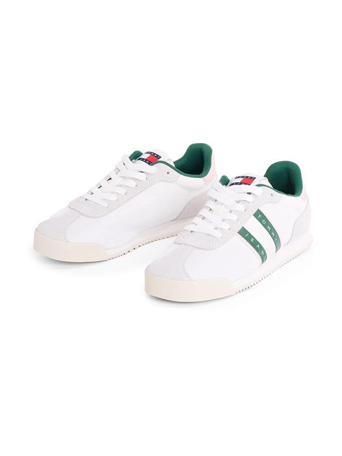 Se Tommy Jeans Sneaker low  lysegrå / grøn / offwhite ved About You