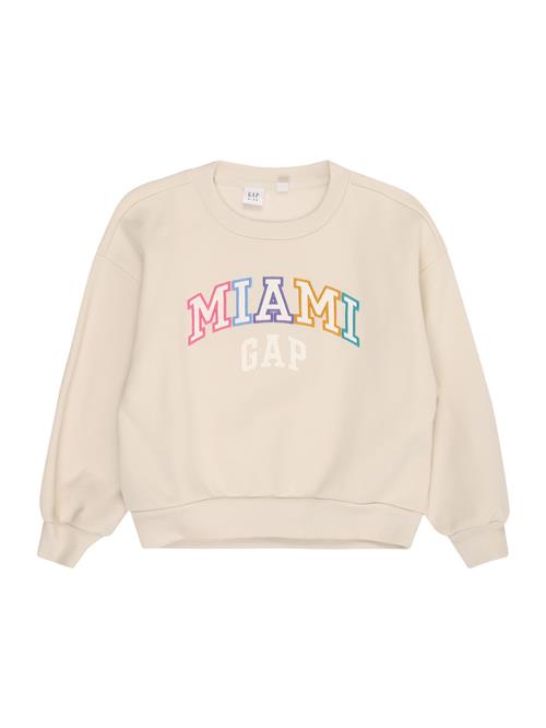 GAP Sweatshirt  beige / orange / pink / hvid