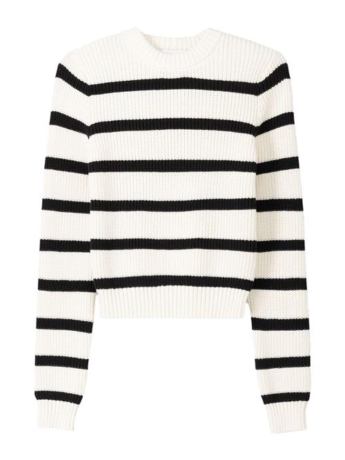 Bershka Pullover  sort / hvid