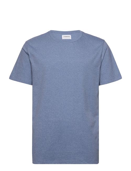 Mouliné O-Neck Tee S/S Lindbergh Blue