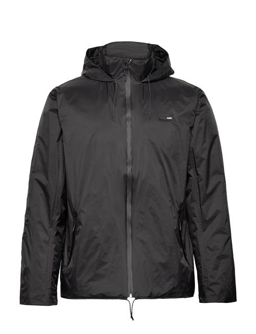 Padded Nylon Jacket Rains Black