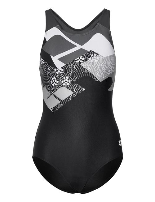 Arena W Logo Kikko Swimsuit Controlpro Low B Arena Black