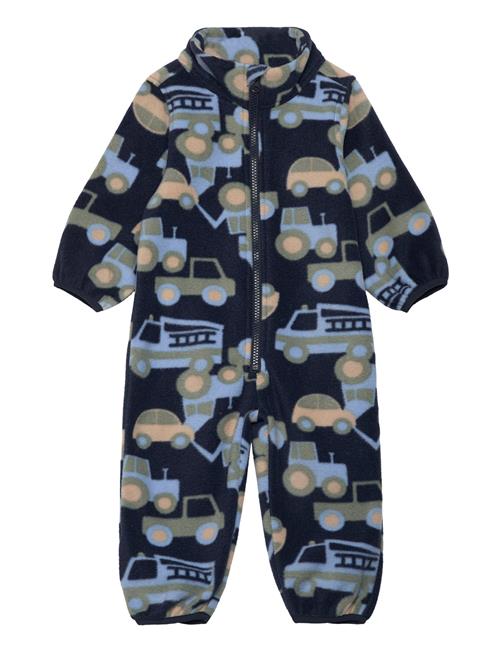 name it Nmnspektra Fleece Suit Aop Fo Name It Navy