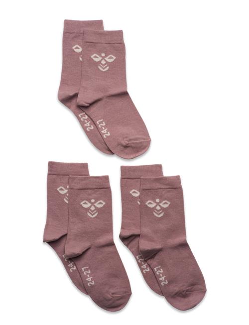 Sutton 3-Pack Sock Hummel Pink