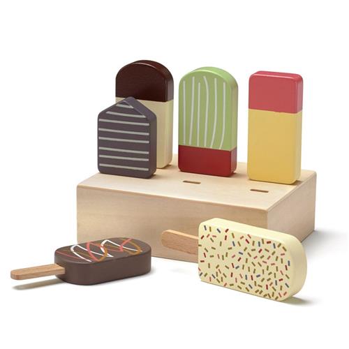 Kid's Concept 7 dele Popsicle Play Sæt Beige | Beige | 3-6