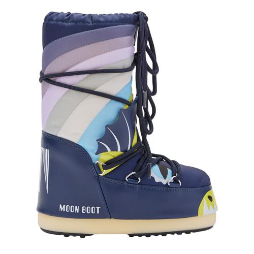 Moon Boot Icon Snow Boots i Blue/Multicolor | Blå | 27-30 EU