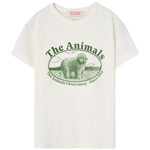 The Animals Observatory Rooster Kid T-shirt White Logo | Hvid | 12 years